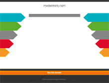 Tablet Screenshot of modelaonly.com